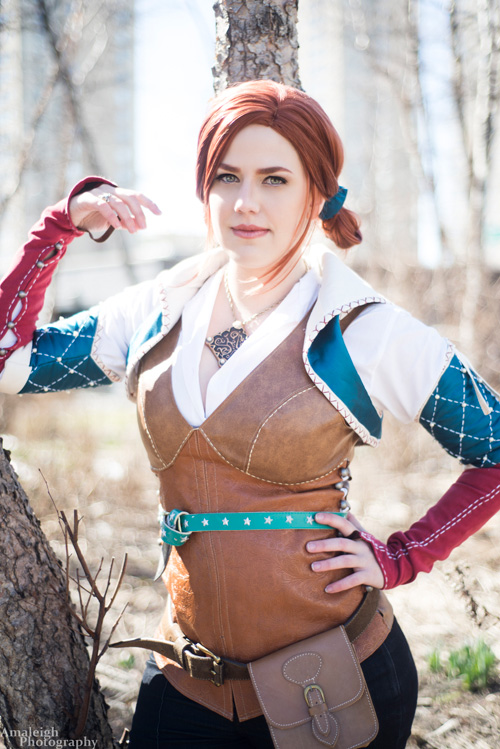 Triss from The Witcher Cosplay