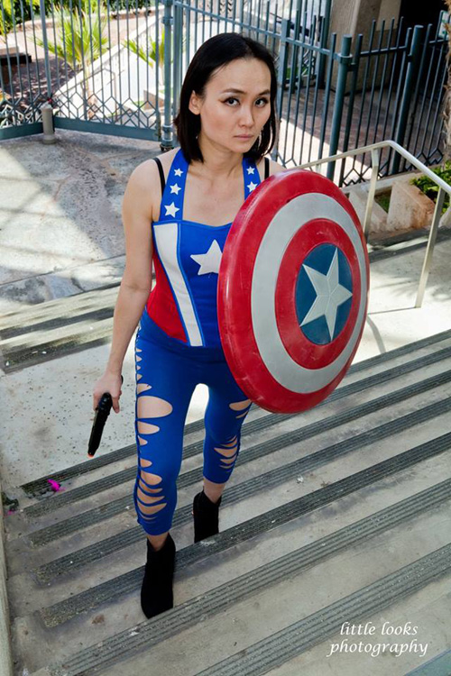 Captain America Genderbend Cosplay