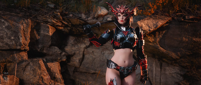 Draconic Armor from Lineage 2 Cosplay