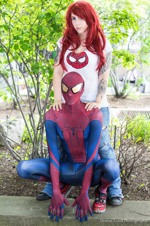 Mary Jane & Spider-Man Cosplay