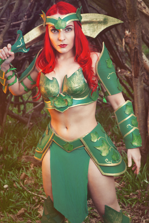 Armoured Poison Ivy Cosplay