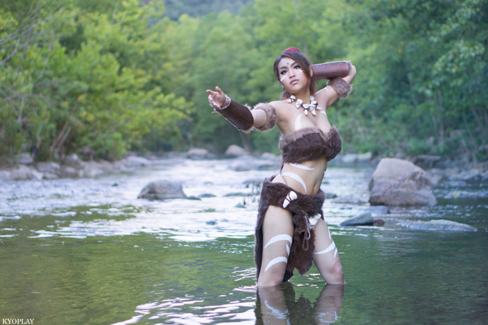 Nidalee from League of Legends Cosplay