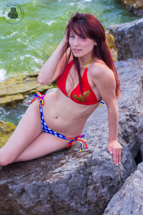 Wonder Woman Bikini Photoshoot