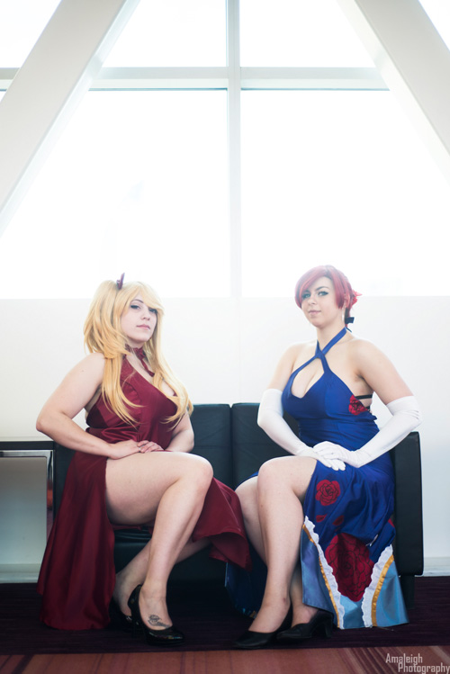 Erza and Lucy from Fairy Tail Cosplay