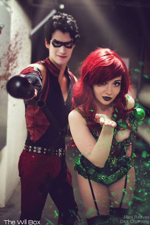 Poison Ivy & Genderbent Harley Quinn Cosplay