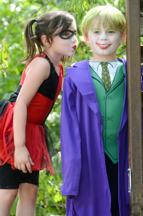Lil Joker & Harley Quinn Cosplay