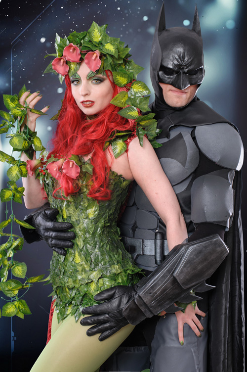 Batman Catwoman And Poison Ivy Cosplay