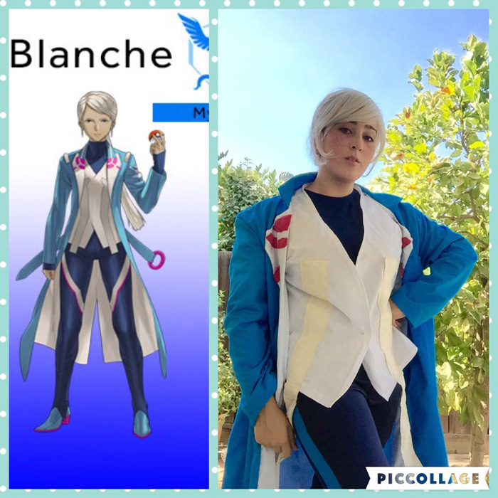Blanche Team Mystic Leader from Pokemon Go Cosplay