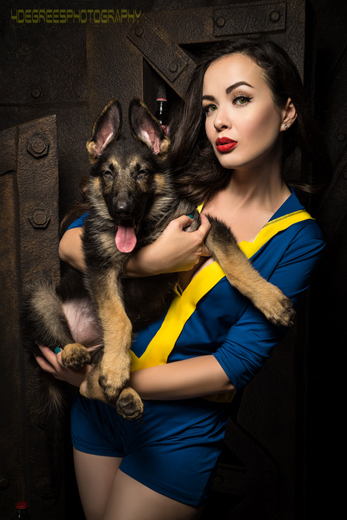 Vault Girl from Fallout Cosplay