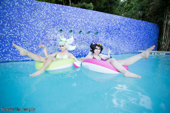 Callie and Marie from Splatoon Swimsuits