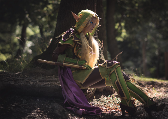 Alleria Windrunner from Hearthstone: Heroes of Warcraft Cosplay