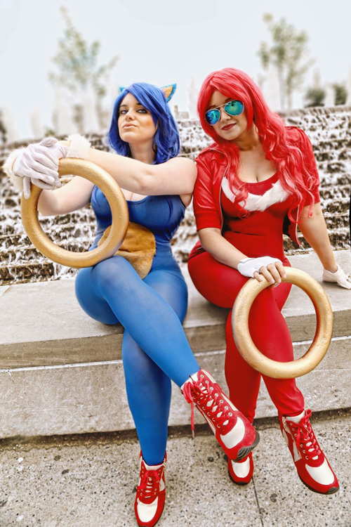 Sonic & Knuckles Cosplay