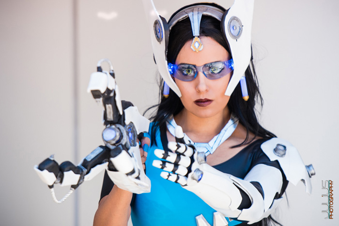 Symmetra from Overwatch Cosplay