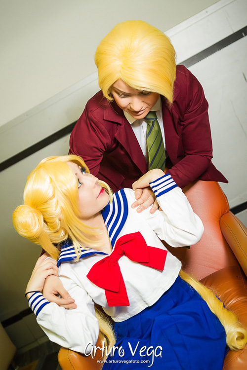 Usagi & Haruka from Sailor Moon Cosplay