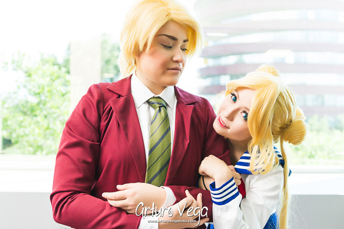 Usagi & Haruka from Sailor Moon Cosplay