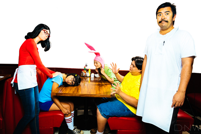 Bobs Burgers Group Cosplay