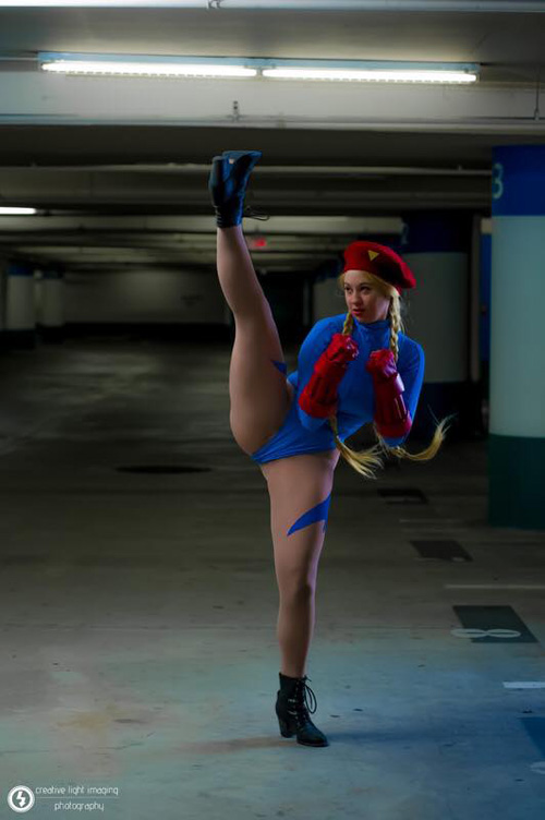 Cammy from Street Fighter IV Cosplay