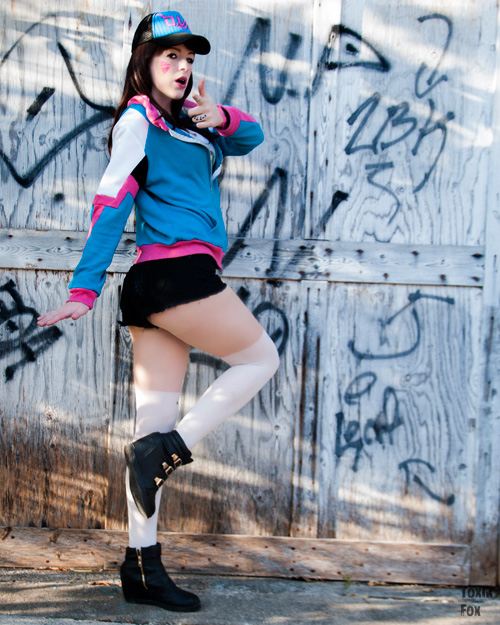 D.Va from Overwatch Casual Cosplay