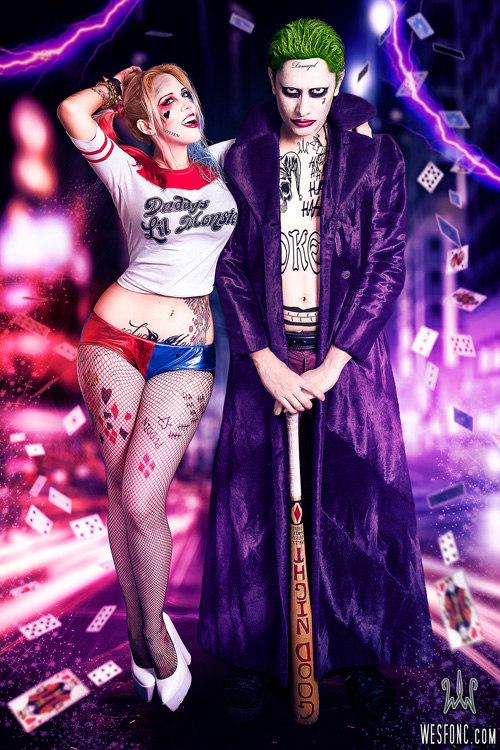 Suicide Squad Harley Quinn & Joker Cosplay