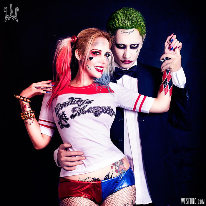 Suicide Squad Harley Quinn & Joker Cosplay