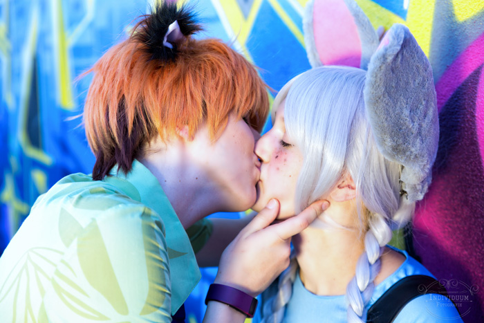 Judy Hopps and Nick Wilde from Zootopia Cosplay