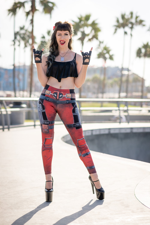 Deadpool Fashion Photoshoot