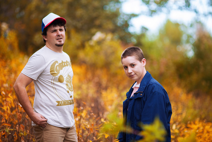 Eleven & Dustin from Stranger Things Cosplay
