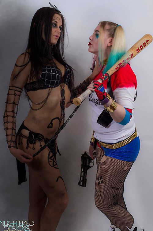 Suicide Squad Harley Quinn & Enchantress Cosplay
