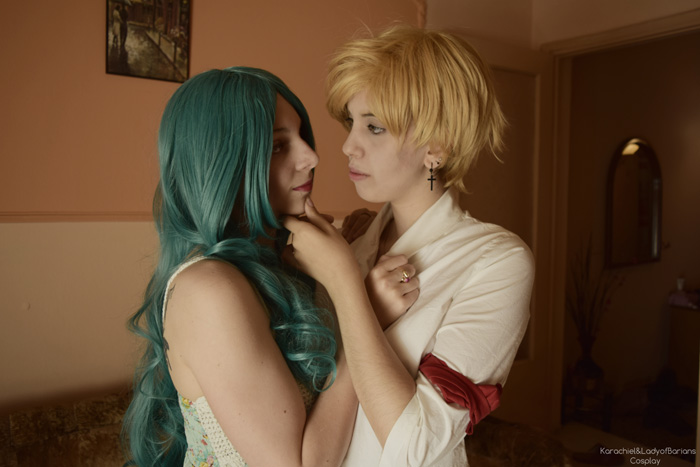 Haruka and Michiru from Sailor Moon Cosplay