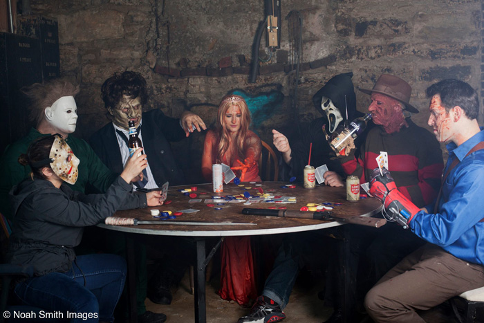 Horror Poker Photoshoot