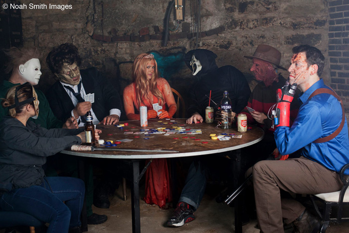 Horror Poker Photoshoot