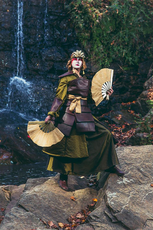 Kyoshi Warrior from Avatar the Last Airbender Cosplay
