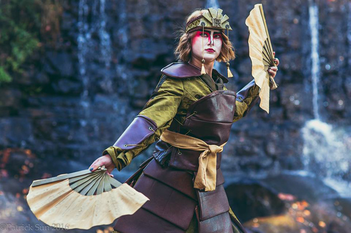 Kyoshi Warrior from Avatar the Last Airbender Cosplay