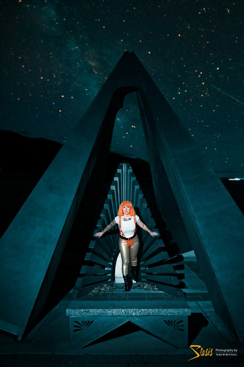 Leeloo Dallas from Fifth Element Cosplay