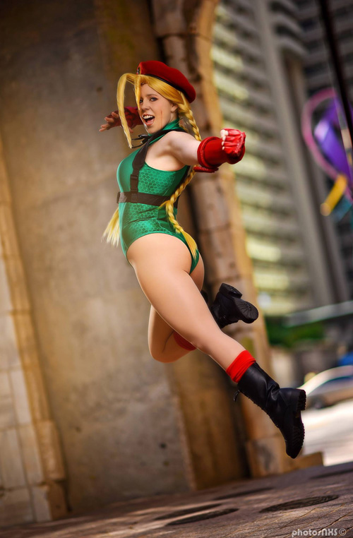 Cammy White from Street Fighter V Cosplay