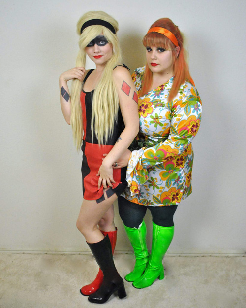 Go-Go Harley Quinn & Poison Ivy Cosplay