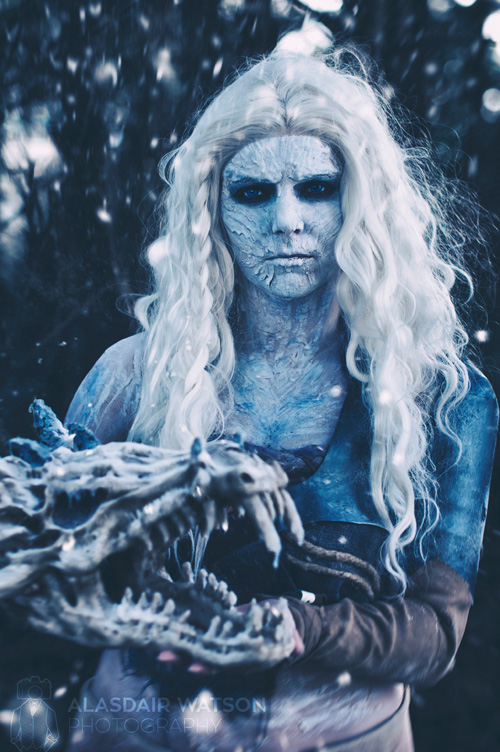 My White Walker / Daenerys Targaryen Mashup Cosplay