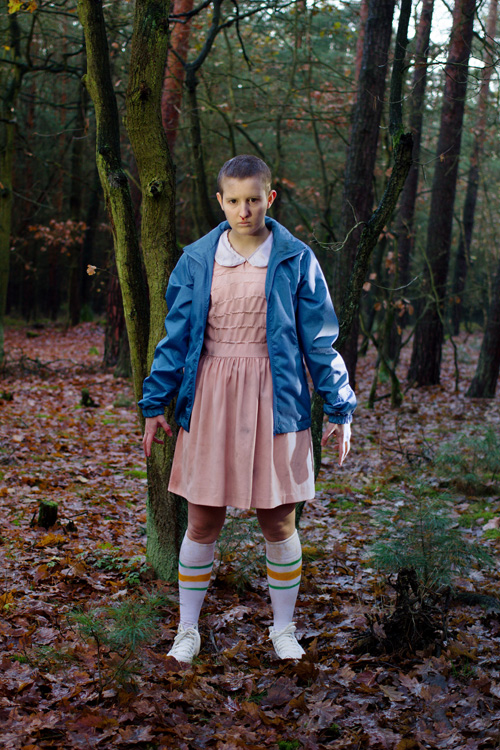 Eleven from Stranger Things Cosplay