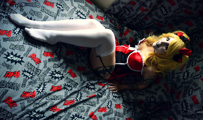 Harley Quinn Lingerie Photoshoot