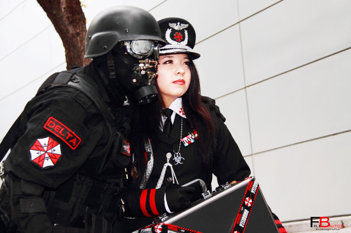 Umbrella Corporation General from Resident Evil Cosplay