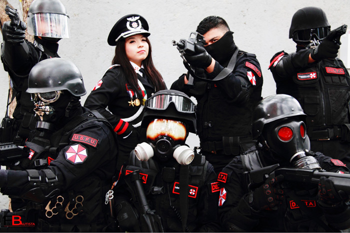 Umbrella Corporation General from Resident Evil Cosplay