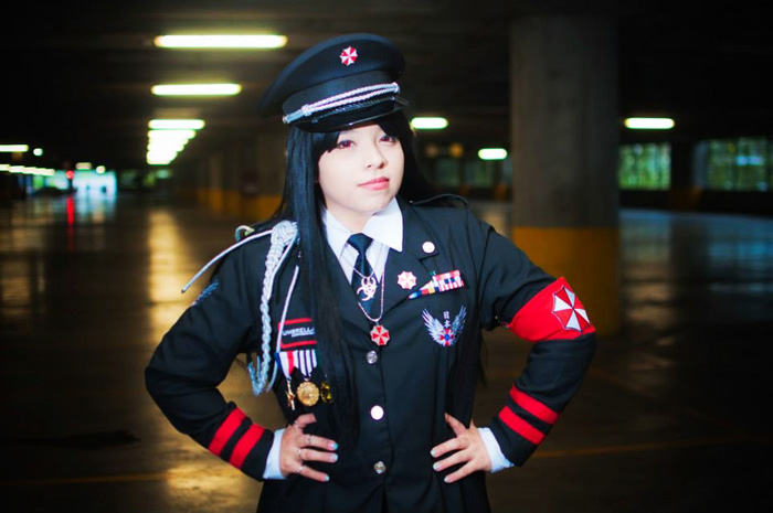 Umbrella Corporation Leader from Resident Evil Cosplay