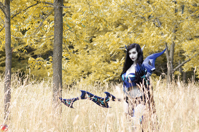 Blood Elf Death Knight from World of Warcraft Cosplay