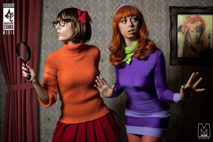 Daphne & Velma from Scooby-Doo Cosplay