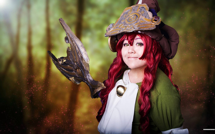 Dragon Trainer Lulu from League of Legends Cosplay
