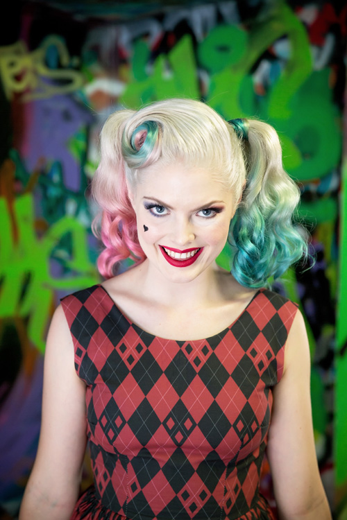 Rockabilly Harley Quinn Photoshoot