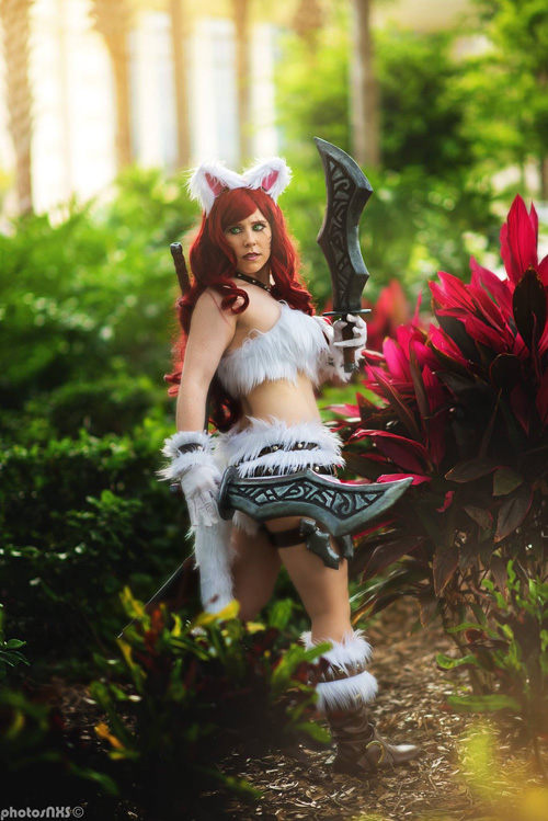 Kitty Kat Katarina from League of Legends Cosplay