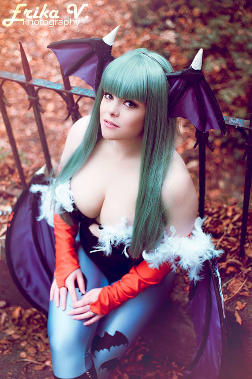 Morrigan & Lilith from Darkstalkers Cosplay