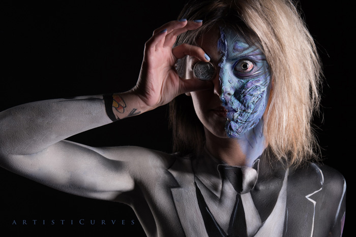 Two Face Body Paint