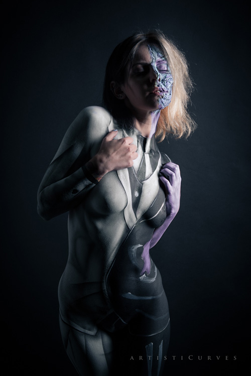 Two Face Body Paint